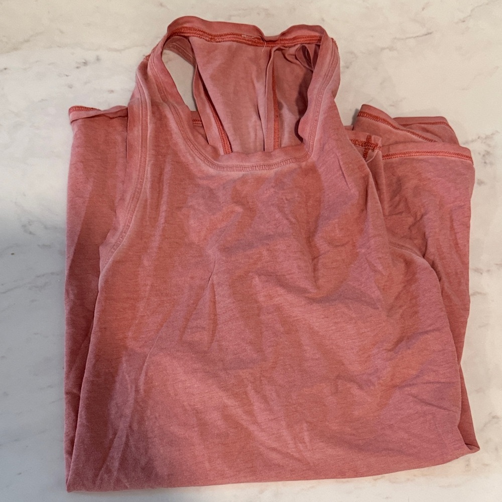 lululemon Heathered Rose Tank Top